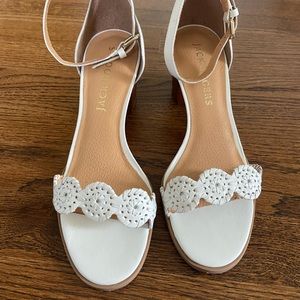 Jack Rogers Lauren Ankle Strap Mid Heel